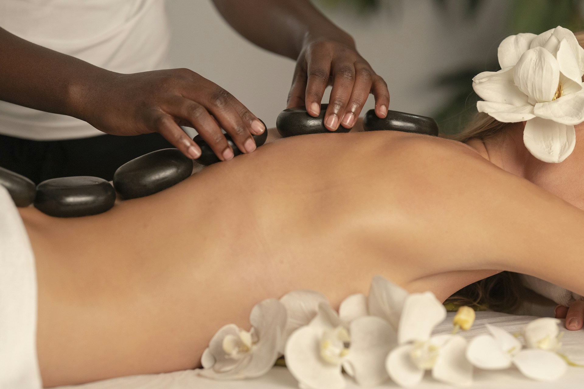 Luxury spa interior
